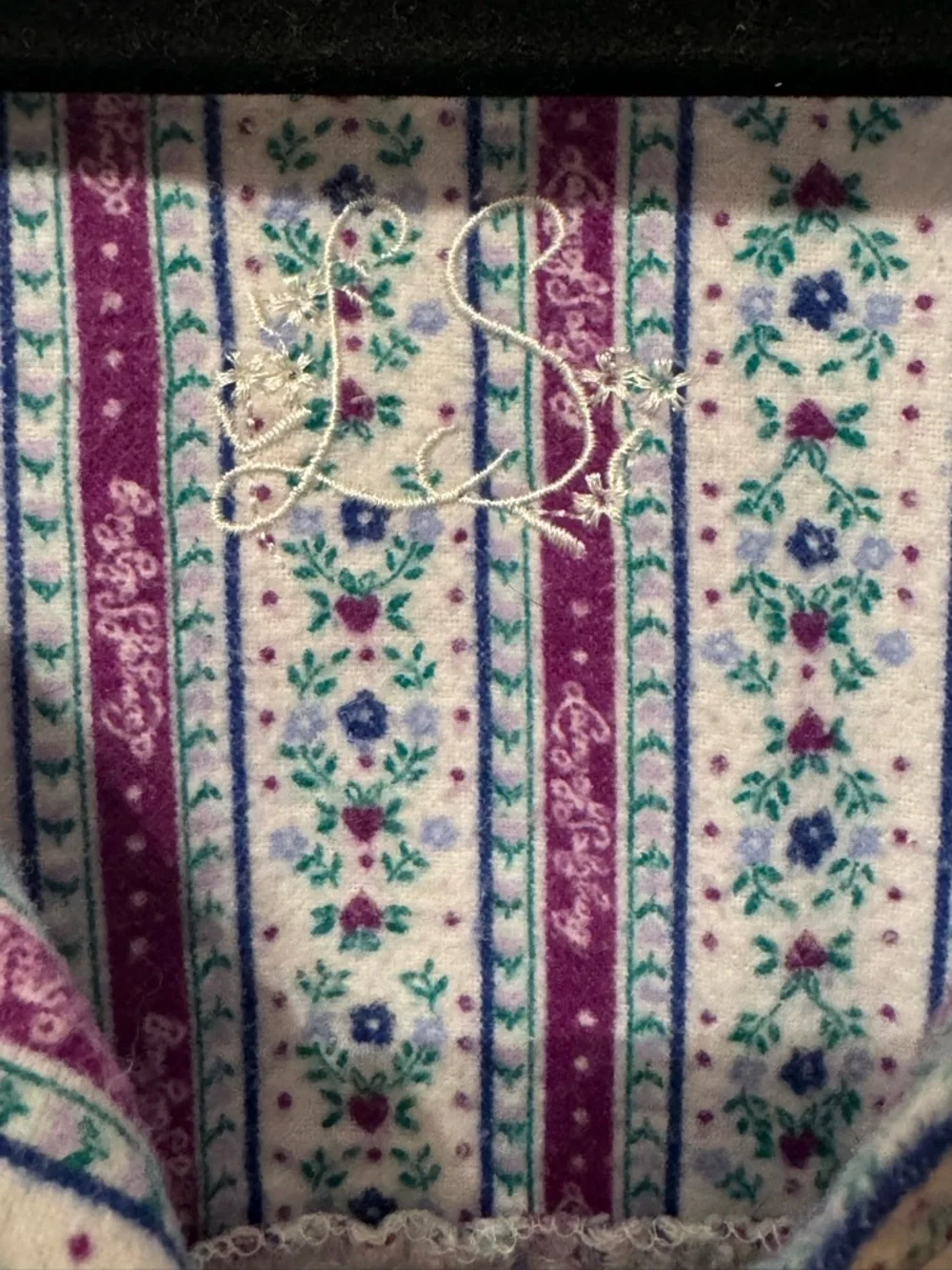 Lanz of Salzburg flannel nightgown, Size 2X?)